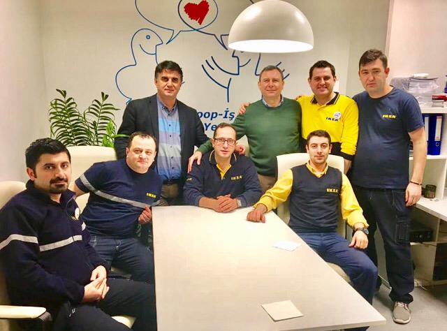 Başkan Üzmez IKEA'da