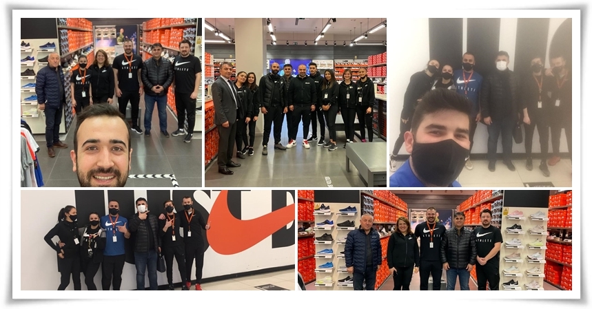 ULUSİNAN VE KAYA, NIKE ÜYELERİMİZLE…