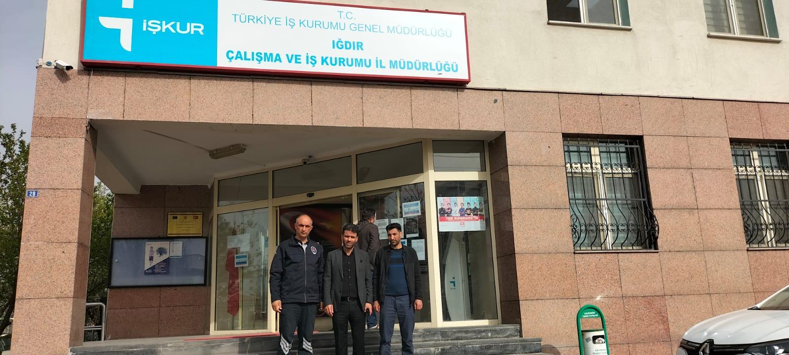 IĞDIR'DAKİ ÜYELERİMİZ ZİYARET EDİLDİ