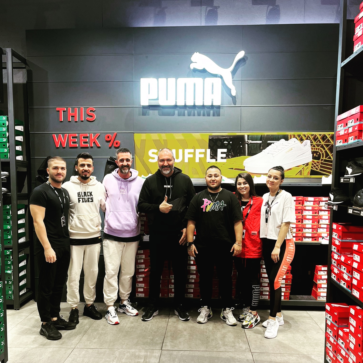 ÜMİT BAŞYAYLA' PUMA'DAYDI