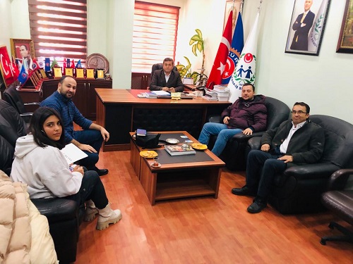 GAZİANTEP'DE BASIN MENSUPLARI ZİYARETİMİZE GELDİ