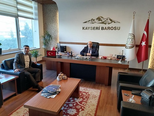 KAYSERİ BAROSUNU ZİYARET ETTİK