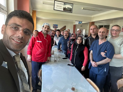 ERZURUM'DA ÜYELERİMİZE ZİYARET