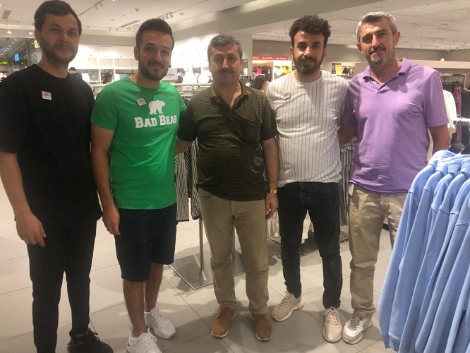 BAŞKAN SARICA'DAN H&M ZİYARETİ